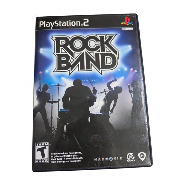 Other - ROCK BAND PLAYSTATION 2 GAME AND MANUAL PLAY STATION PS2 COMPLETE NES HQ